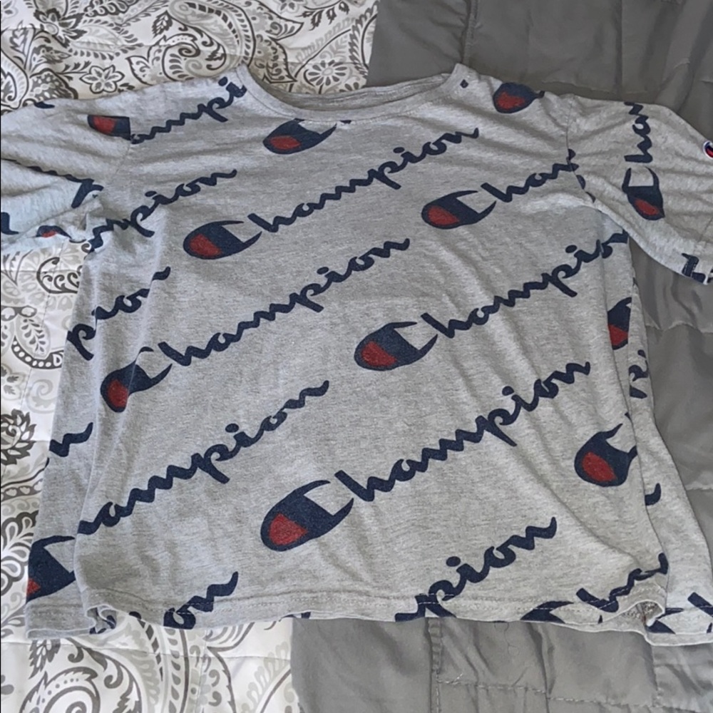 champion t shirt (women/kids)